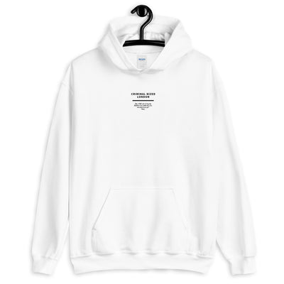 London Hoodie von NiZED als Streetwear Hoodie, Rave Hoodie und provokantes Outfit