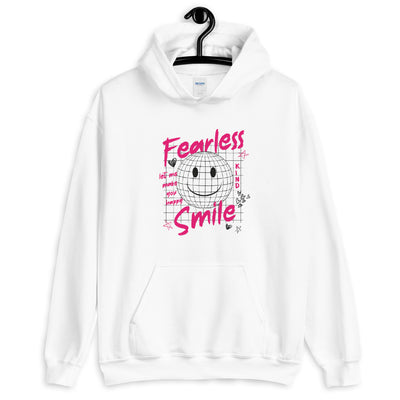 Fearless Smile Hoodie von NiZED als Streetwear Hoodie, Rave Hoodie und provokantes Outfit