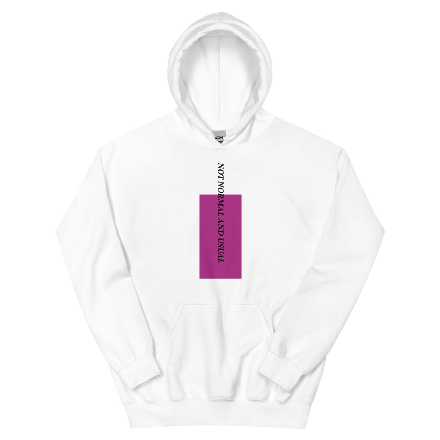 Not normal and not usual Kapuzenpullover