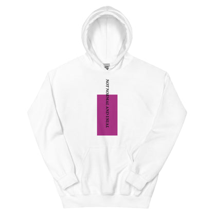 Not normal and not usual Kapuzenpullover