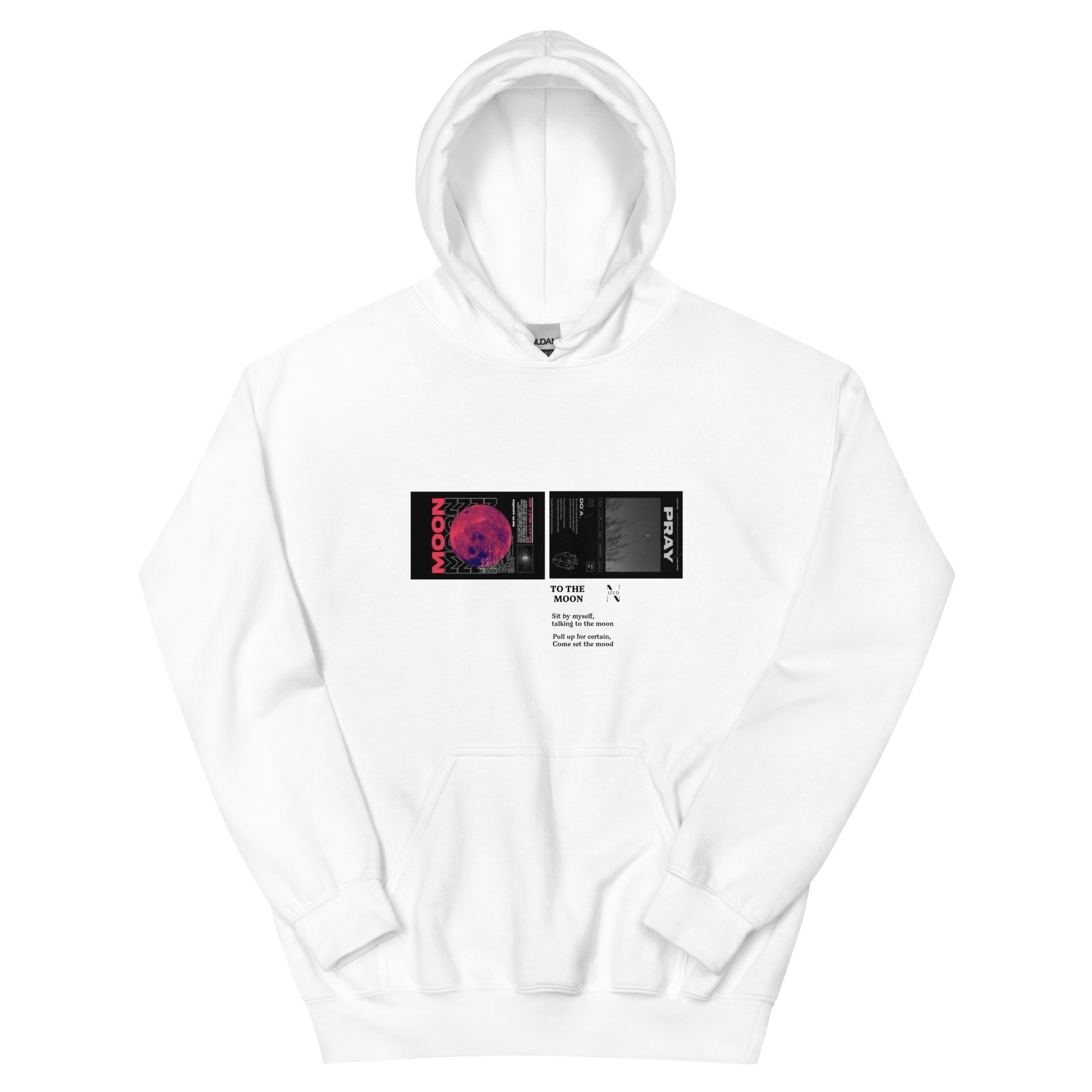 To the moon Kapuzenpullover