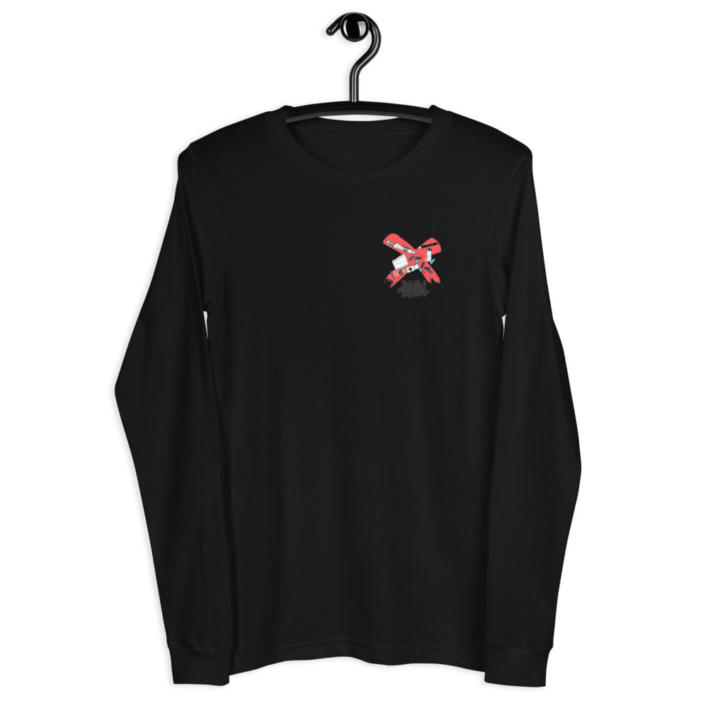 X All DRUGS Langarmshirt