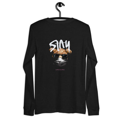 Stay Awesome Tshirt von NiZED als Statement T-Shirt, Dark Streetwear Shirt und provokantes Outfit