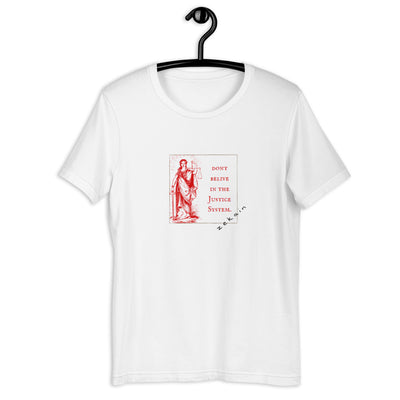 Don't Believe T-Shirt von NiZED als Statement T-Shirt, Dark Streetwear Shirt und provokantes Outfit