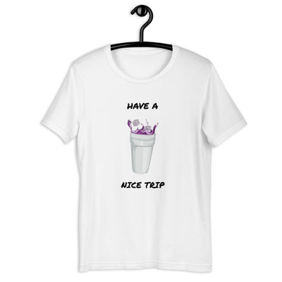 Have a Nice Trip Tshirt von NiZED als Statement T-Shirt, Dark Streetwear Shirt und provokantes Outfit
