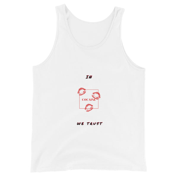 In Cocaine we trust tank top