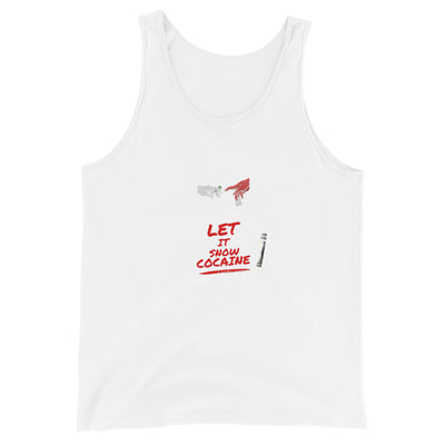 Let It Snow Party Tank Top von NiZED als Rave Tanktop, Clubwear und provokantes Streetwear Piece