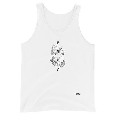 Pray Tank Top von NiZED als Rave Tanktop, Clubwear und provokantes Streetwear Piece