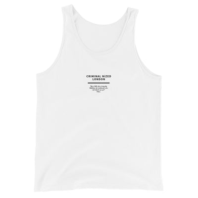 London Tank-Top von NiZED als Rave Tanktop, Clubwear und provokantes Streetwear Piece