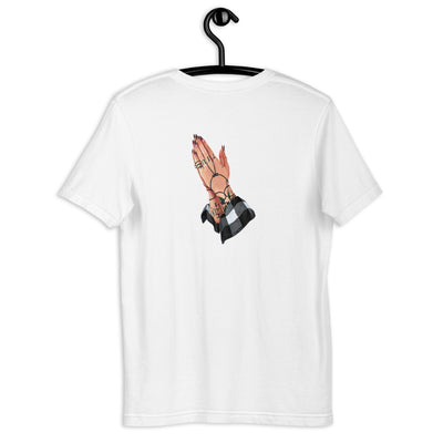 Pray Tshirt von NiZED als Statement T-Shirt, Dark Streetwear Shirt und provokantes Outfit