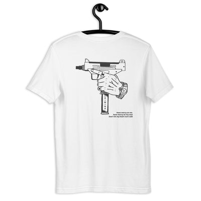 Pop Smoke Tshirt von NiZED als Statement T-Shirt, Dark Streetwear Shirt und provokantes Outfit