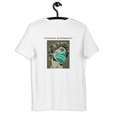 Art Quarantine Tshirt von NiZED als Statement T-Shirt, Dark Streetwear Shirt und provokantes Outfit