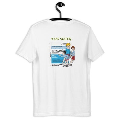 Statement Fake Tshirt von NiZED als Graphic T-Shirt fuer Streetwear und Festival Outfit