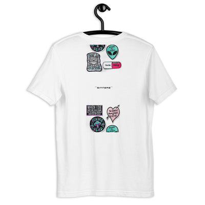 Trippy Thoughs Tshirt von NiZED als Statement T-Shirt, Dark Streetwear Shirt und provokantes Outfit
