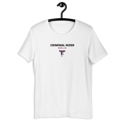 Berlin T-Shirt von NiZED als Statement T-Shirt, Dark Streetwear Shirt und provokantes Outfit