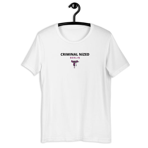 Berlin T-Shirt von NiZED als Statement T-Shirt, Dark Streetwear Shirt und provokantes Outfit