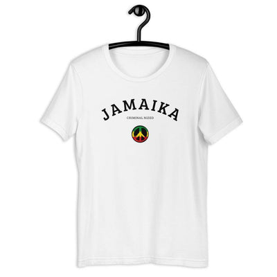 Jamaika Tshirt von NiZED als Statement T-Shirt, Dark Streetwear Shirt und provokantes Outfit