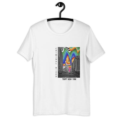 New York Tshirt von NiZED als Statement T-Shirt, Dark Streetwear Shirt und provokantes Outfit