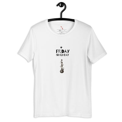 Friday is Highday Tshirt von NiZED als Statement T-Shirt, Dark Streetwear Shirt und provokantes Outfit