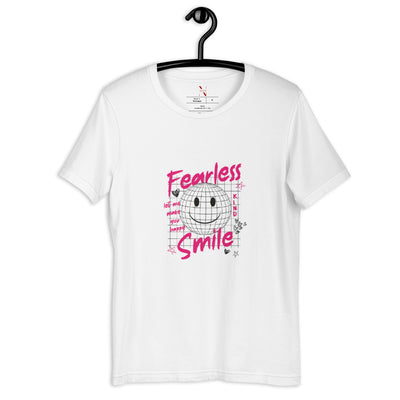 Fearless Smile Tshirt von NiZED als Statement T-Shirt, Dark Streetwear Shirt und provokantes Outfit