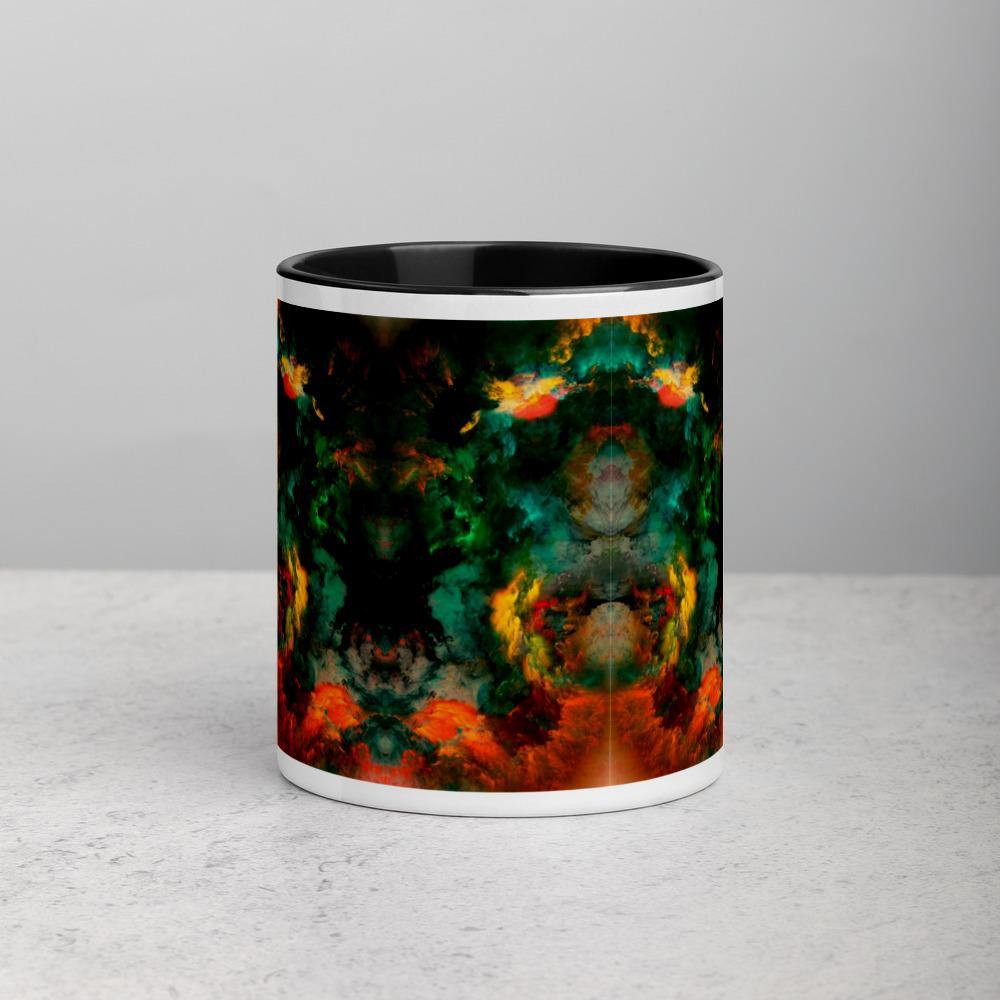 Jungle - mug with colored inside