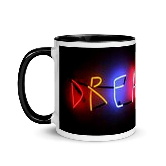 DREAMER Tasse mit farbiger Innenseite