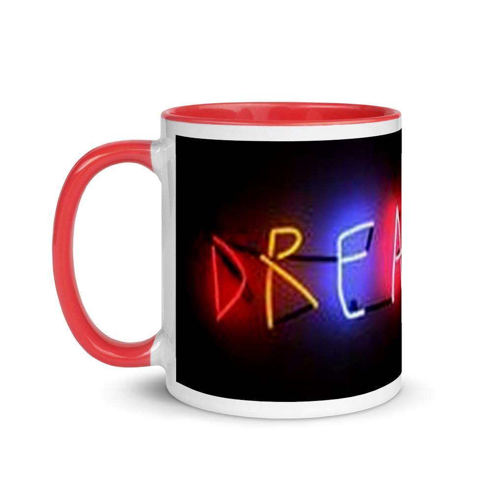 DREAMER Tasse mit farbiger Innenseite