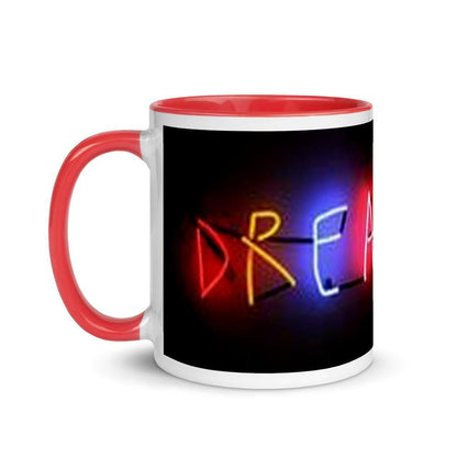 DREAMER Tasse mit farbiger Innenseite