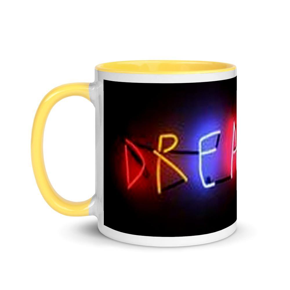 DREAMER Tasse mit farbiger Innenseite