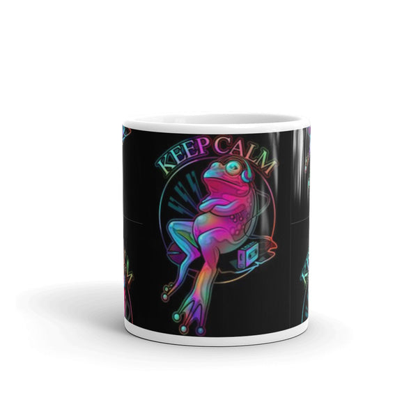 Keep Calm Frog - mug