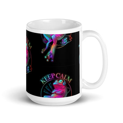 Keep Calm Frog Tasse - Produktbild 4 - NiZED