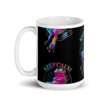 Keep Calm Frog Tasse - Produktbild 5 - NiZED
